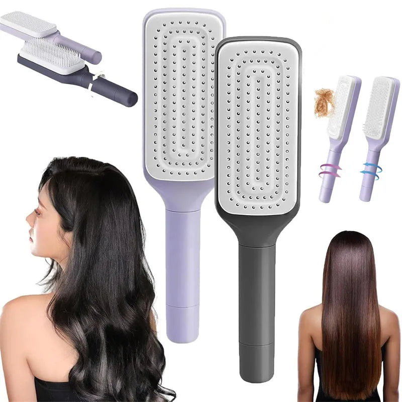 Pack Duo : 2 Brosses Auto-Nettoyantes (1+1 OFFERTE) - Be Beauty™