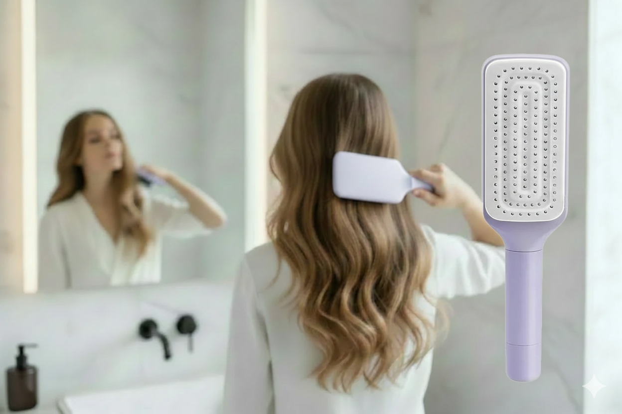 Pack Duo : 2 Brosses Auto-Nettoyantes (1+1 OFFERTE) - Be Beauty™